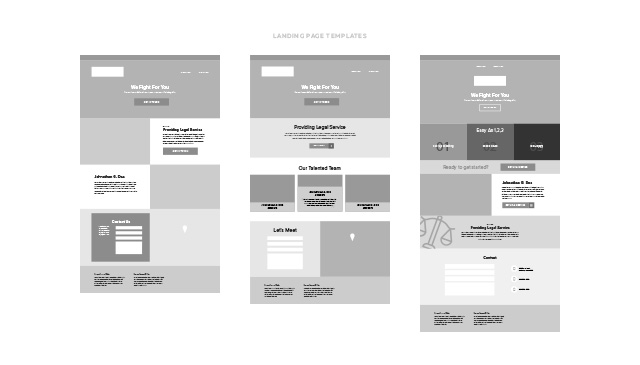landing page templates